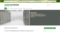 Desktop Screenshot of enervision.co.za